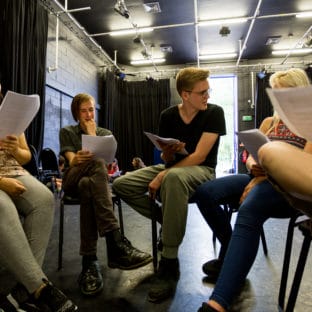 Gulbenkian, youth theatre Workshops. Photography by Jason Pay-26