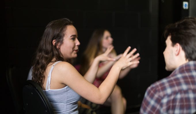 Gulbenkian, youth theatreWorkshops. Photography by Jason Pay-30