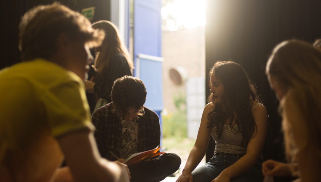 Gulbenkian, youth theatreWorkshops. Photography by Jason Pay-35