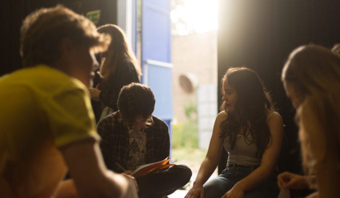 Gulbenkian, youth theatreWorkshops. Photography by Jason Pay-35