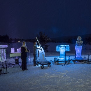 Ice Quartet - Terje Isungset. Photo Knut Bry