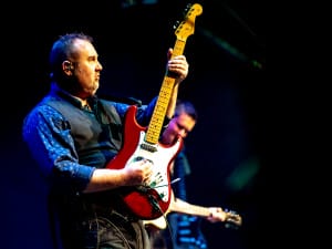 Man playing the guitar