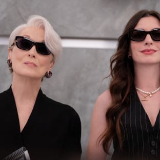 Meryl Street and Anne Hathaway